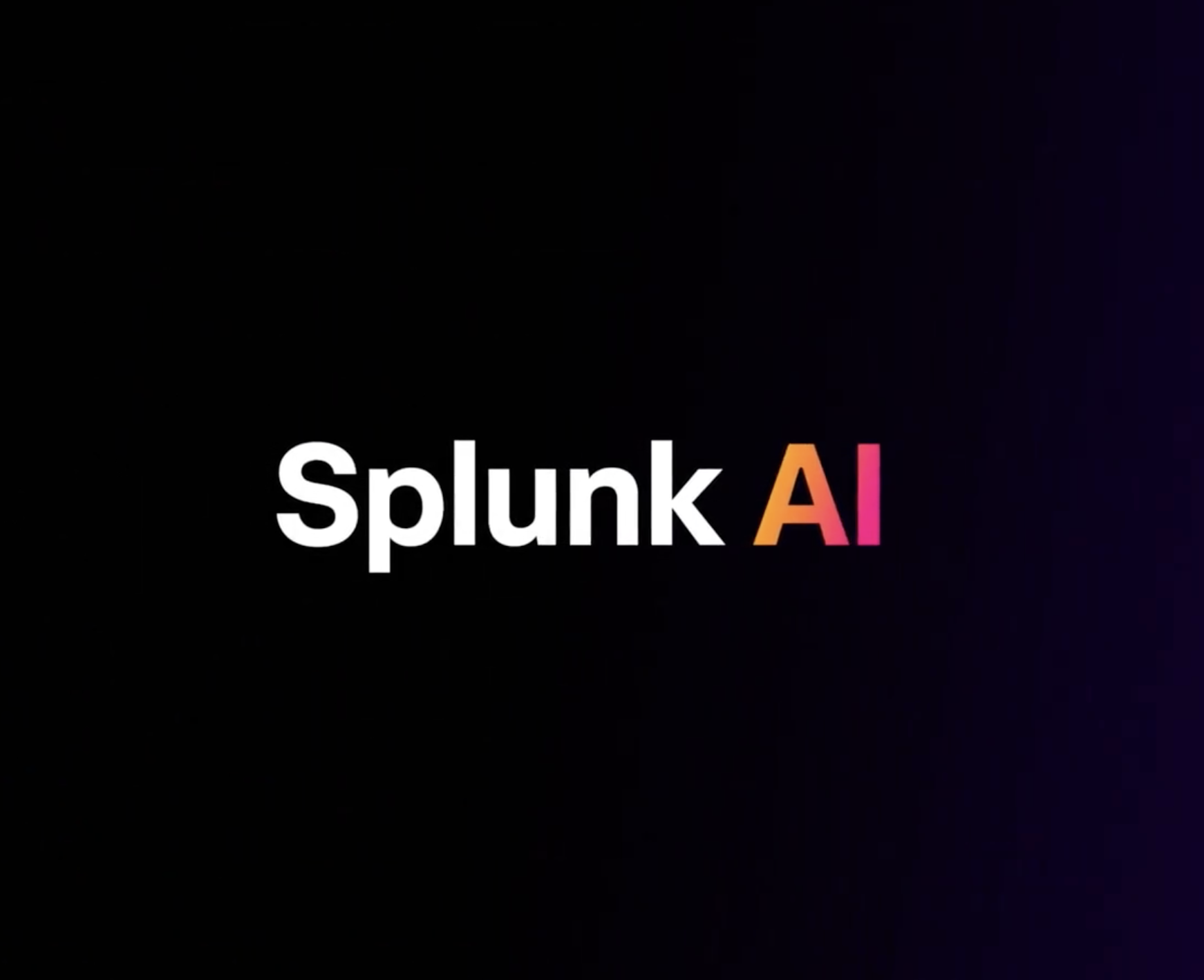 Splunk AI
